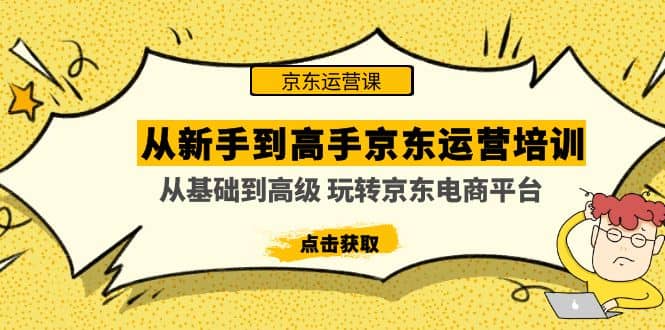 从新手到高手京东运营培训：从基础到高级 玩转京东电商平台(无水印)-小小小弦