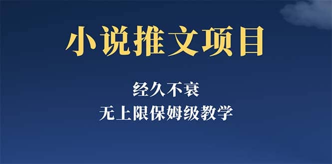 经久不衰的小说推文项目，单号月5-8k，保姆级教程，纯小白都能操作-小小小弦