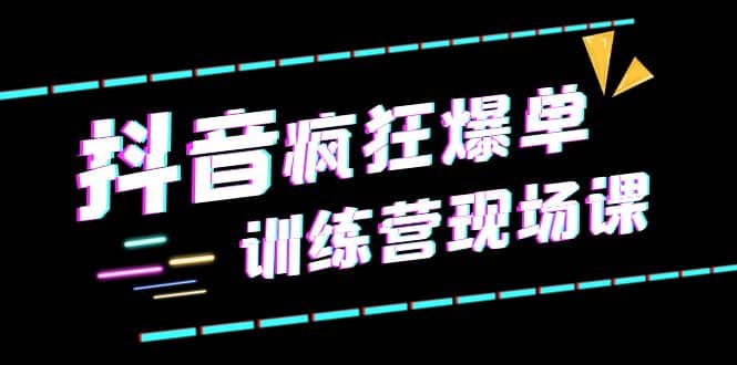 抖音短视频疯狂-爆单训练营现场课（新）直播带货+实战案例-小小小弦