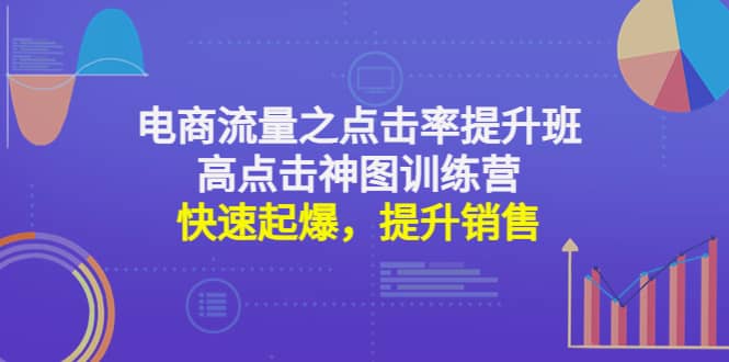 电商流量之点击率提升班+高点击神图训练营：快速起爆，提升销售-小小小弦