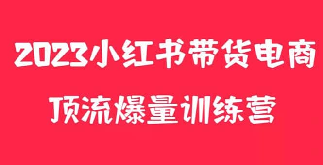 小红书电商爆量训练营，月入3W+！可复制的独家养生花茶系列玩法-小小小弦