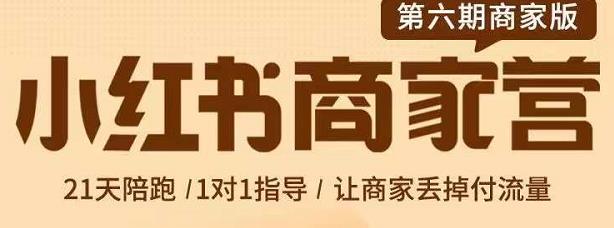 贾真-小红书商家营第6期商家版，21天带货陪跑课，让商家丢掉付流量-小小小弦