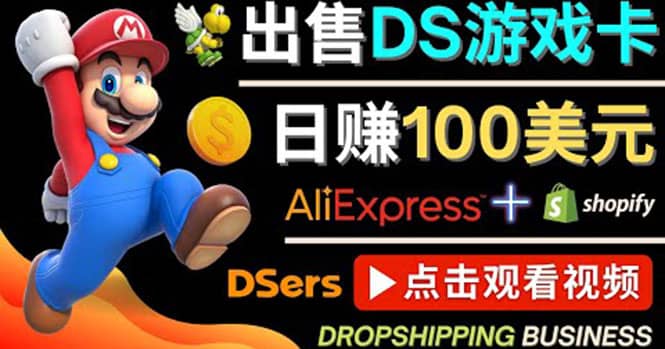 出售DS游戏卡，日赚100美元以上，净利润可达100%-小小小弦