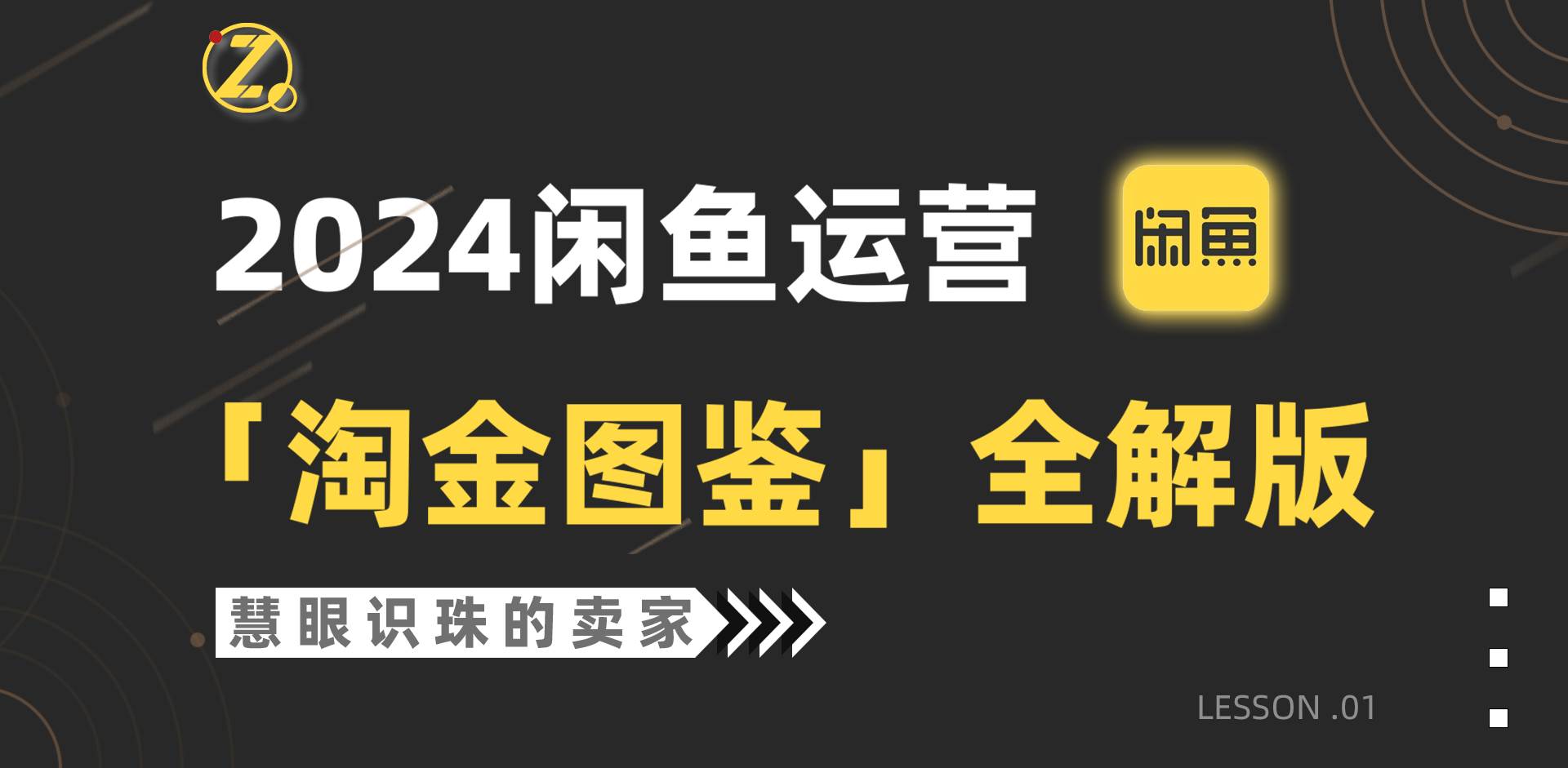 2024闲鱼运营，【淘金图鉴】全解版-小小小弦