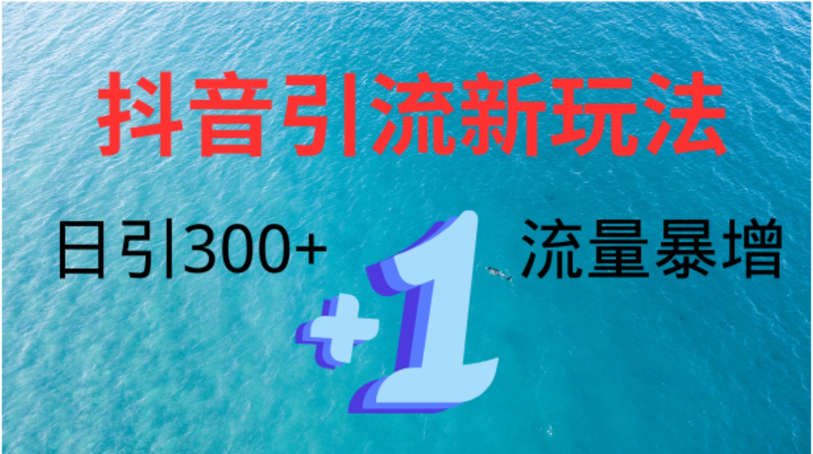 创业粉高效引流，抖音工具号玩法4.0，日引300+-小小小弦